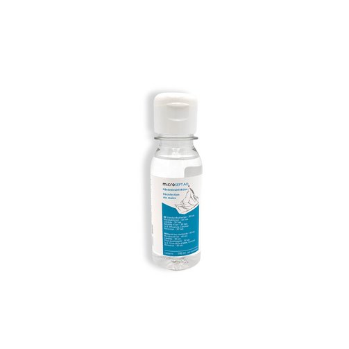 AO Händedesinfektionsmittel, 100ml, ohne Duft | microSEPT, Bild 1