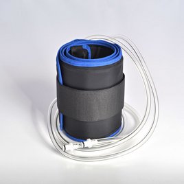 Blutsperre Einweg "Medium Leg", 86.5 x 13 cm, gerade, CPC männlich, mit zwei Leitungen, Bild 1