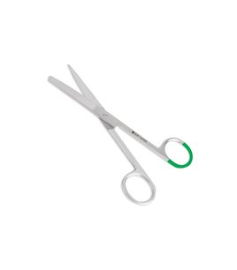 Ciseaux chirurgicaux pointu/mousse, droit, 14cm, Image 1