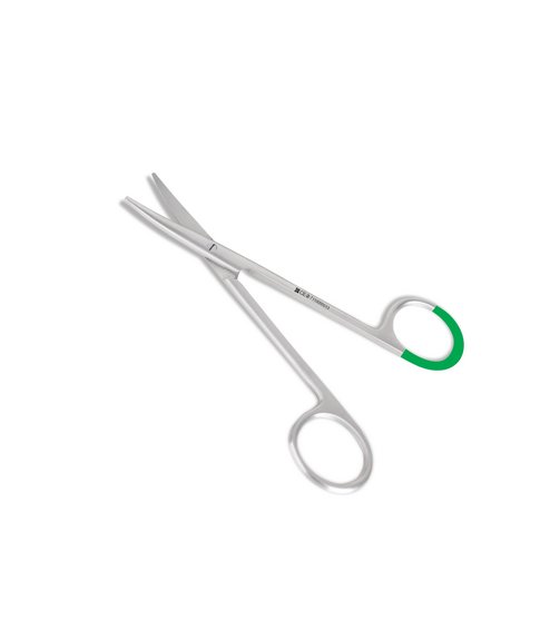 Ciseaux Metzenbaum mousse/mousse, courbé, 14cm, Image 1