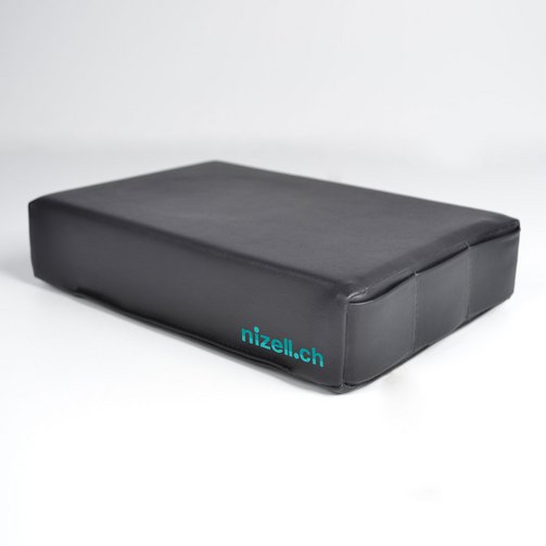 Coussin appui-tête avec creux et fixation unilatérale, 30 x 20 x 8 cm, Image 1