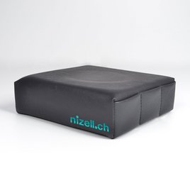 Coussin appui-tête avec creux et fixations bilatérales, 20 x 20 x 6 cm, Image 1