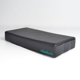 Coussin appui-tête avec creux et fixations bilatérales, 40 x 20 x 6 cm, Image 1