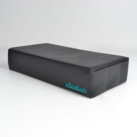 Coussin appui-tête avec creux et fixations bilatérales, 40 x 20 x 8 cm, Image 1