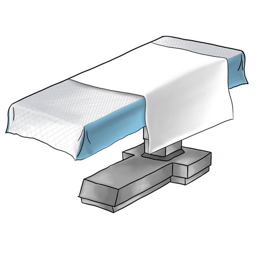 Couverture table d'opération Set, 2 pièces, Image 2