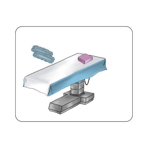 Couverture table d'opération Set, 4 pièces, Image 1