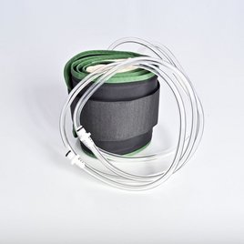 Garrot à usage unique "Small Leg", 76.5 x 10.5 cm, droit, CPC mâle, avec 2 tuyaux, Image 1