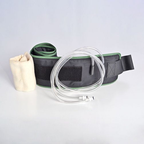 Garrot à usage unique "Small Leg", 76.5 x 10.5 cm, droit, CPC mâle, avec 2 tuyaux, Image 2