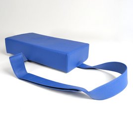 Kopfkissen mit Delle, Gurten und Kletten, 40 x 20 x 8 cm, Bild 1
