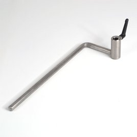 Metallbasis zu Seiten-/Pubisstütze, 20 cm, Bild 1