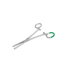 Schlauchklemme glattes Maul, gerade, 16cm, Bild 1