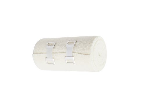 Wero Cotton Stretch, unsteril, Ideal 100 DIN, 6cm x 5m, weiss, Bild 1