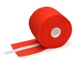 Wero Crepp Cohesive, Lux K-10, unsteril, 6cm x 20m, rot, Bild 1