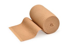 Wero Medium, unsteril, 8cm x 7m, braun, Bild 1