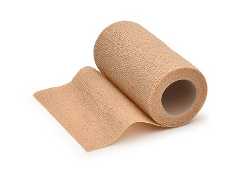 Wero Polyflex, non-stérile, 5cm x 4.5m, marron, Image 1