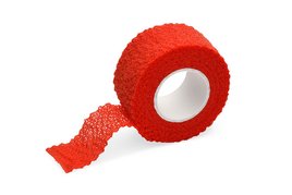 Wero Rapiflex, non-stérile, 8cm x 4.5m, rouge, Image 1
